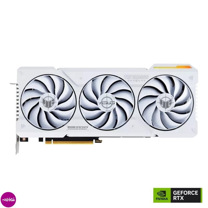 کارت گرافیک ASUS TUF Gaming GeForce RTX 4070 Ti White OC ایسوس — تصویر ۳