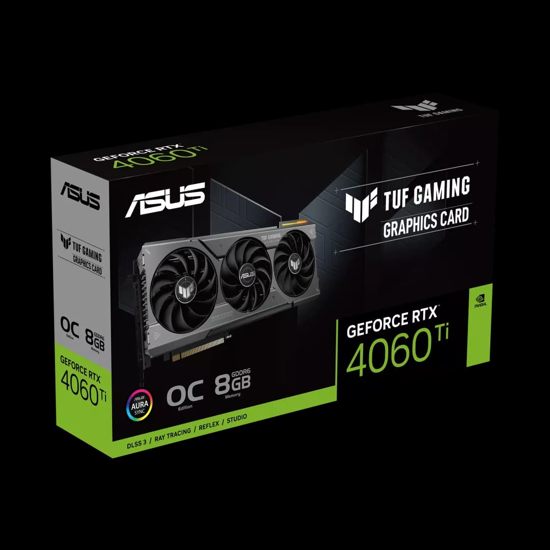 کارت گرافیک ASUS TUF Gaming GeForce RTX 4060 Ti OC ایسوس