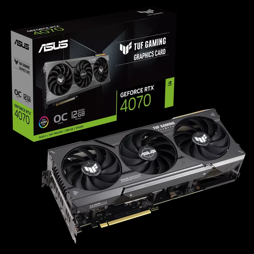 کارت گرافیک ASUS TUF Gaming GeForce RTX 4070 ایسوس