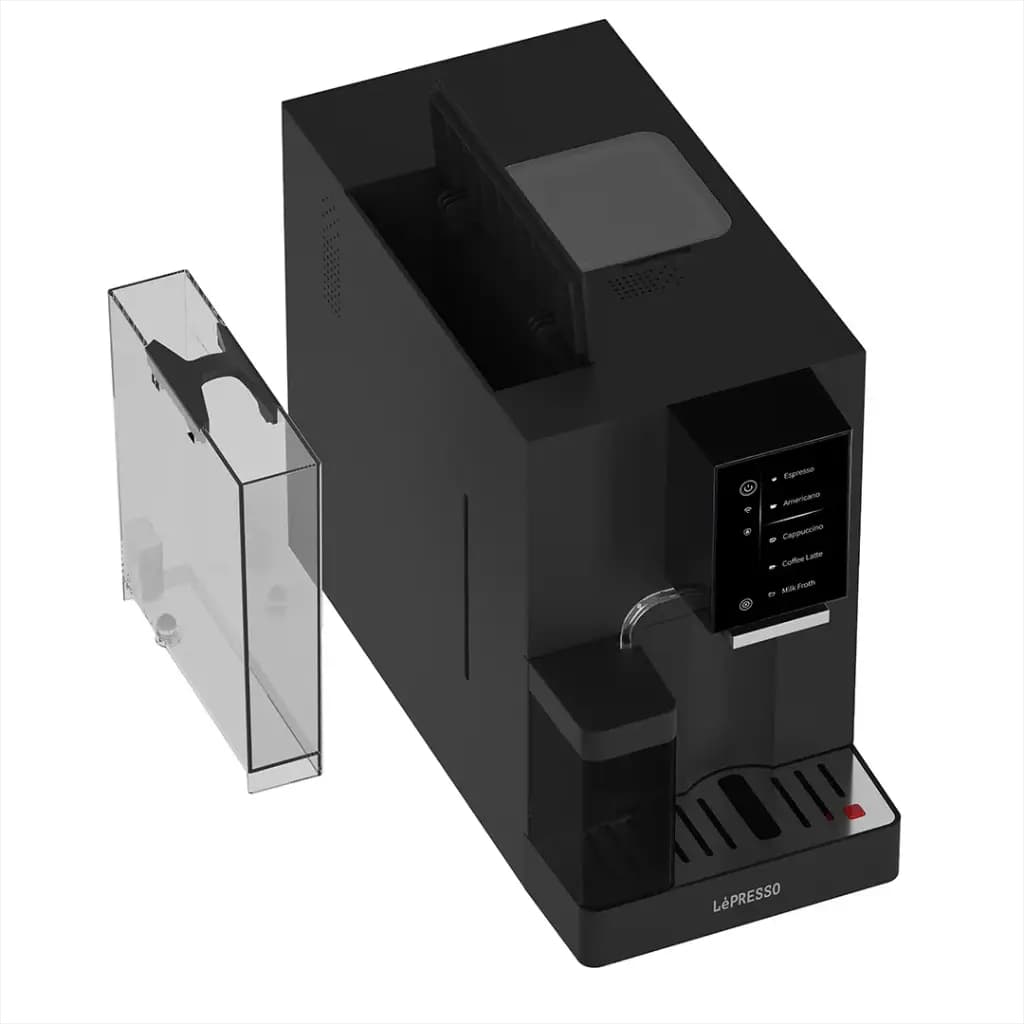 دستگاه قهوهساز اتوماتیک لپرسو Lepresso LPCFFBA Brevissimo Coffee Machine Mobile App — تصویر ۳