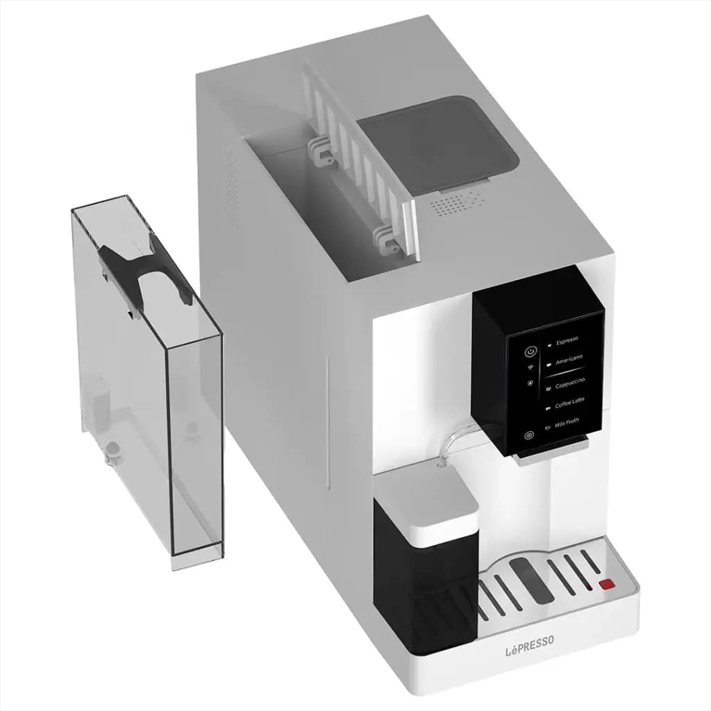 دستگاه قهوهساز اتوماتیک لپرسو Lepresso LPCFFBA Brevissimo Coffee Machine Mobile App — تصویر ۵