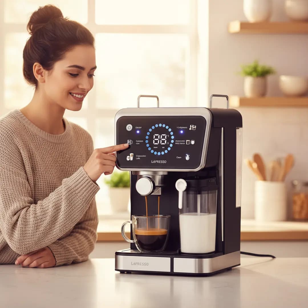 دستگاه اسپرسوساز لپرسو Lepresso LPCFFTEM0070 Reveil Coffee Maker — تصویر ۲