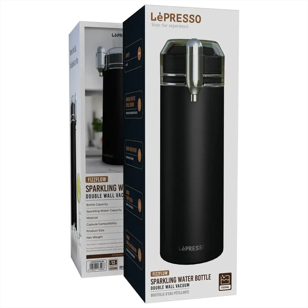بطری سودا ساز لپرسو Lepresso LPWB750ML Fizzflow Sparkling Water Bottle — تصویر ۴