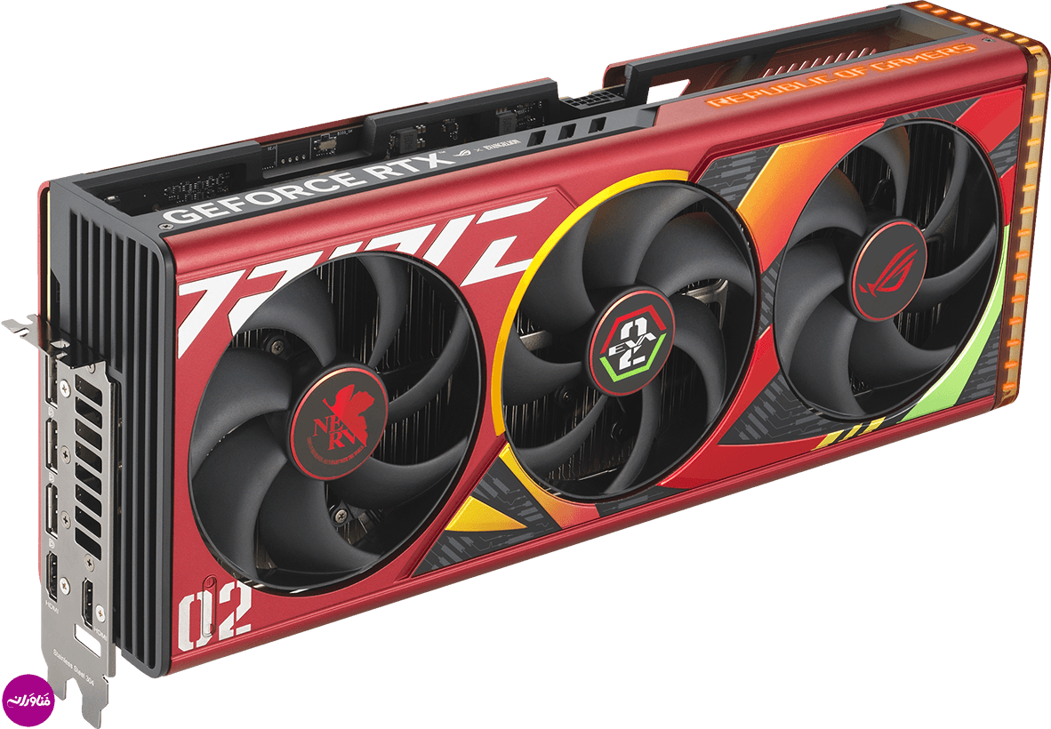 کارت گرافیک Asus ROG Strix GeForce 4090 OC EVA-02 Edition ایسوس — تصویر ۵