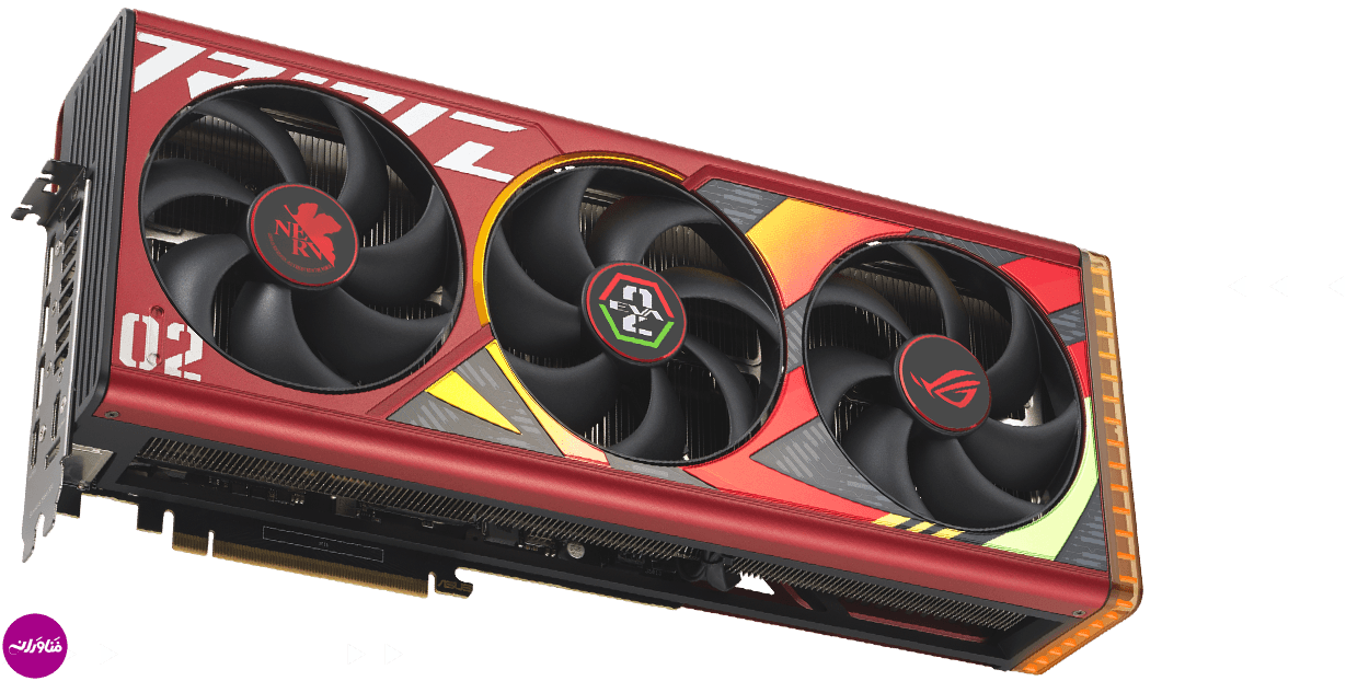 کارت گرافیک Asus ROG Strix GeForce 4090 OC EVA-02 Edition ایسوس — تصویر ۲