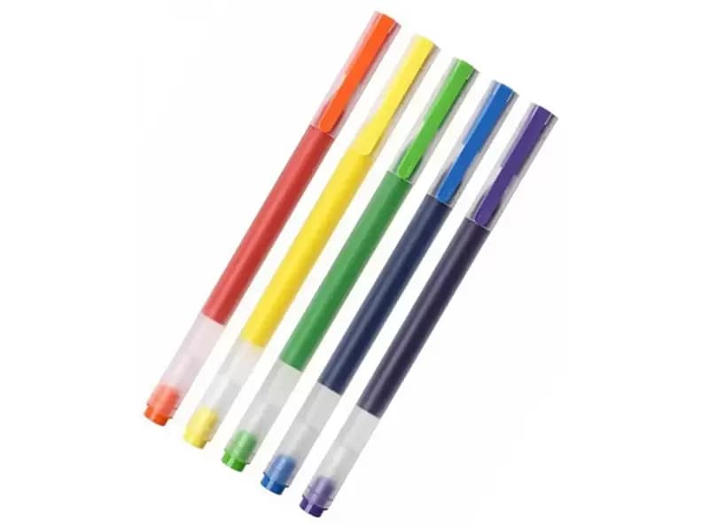 روان نویس رنگی شیائومی بسته ۵ عددی Xiaomi MJZXB03WC 5Color Pen — تصویر ۵