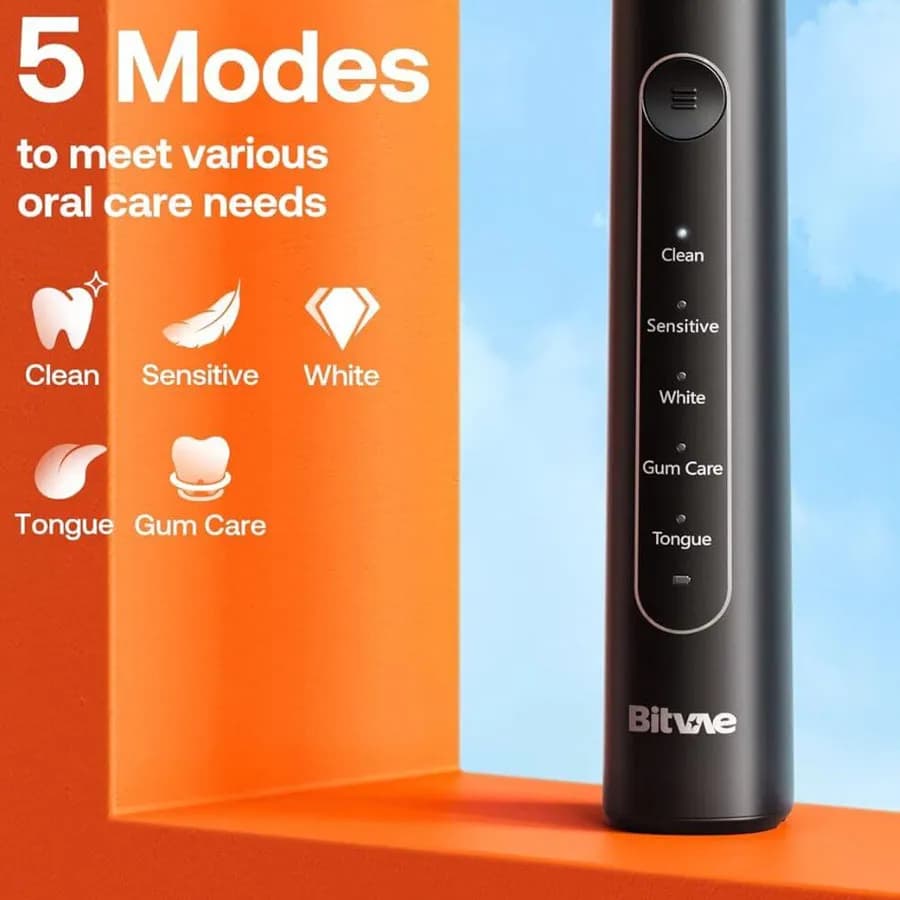 مسواک برقی بیتوی Bitvae R2 Rotary Toothbrush — تصویر ۴