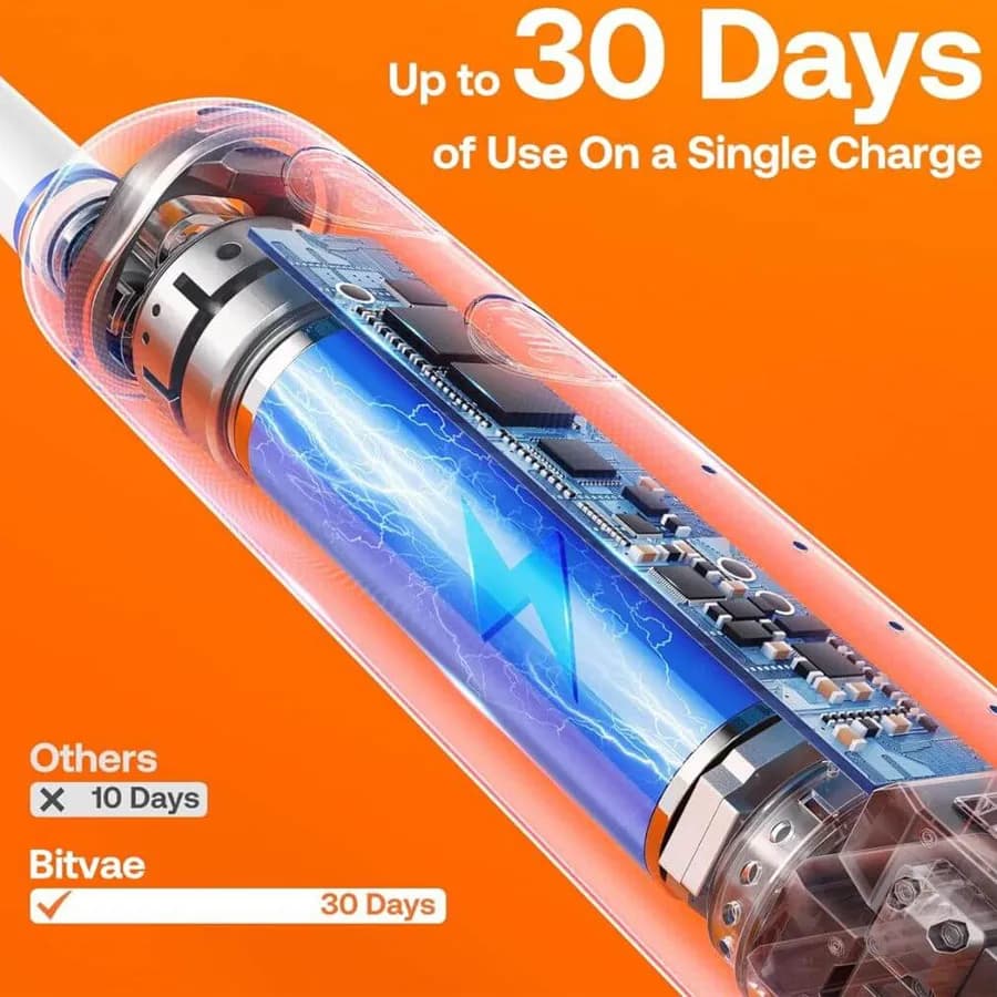 مسواک برقی بیتوی Bitvae R2 Rotary Toothbrush — تصویر ۵