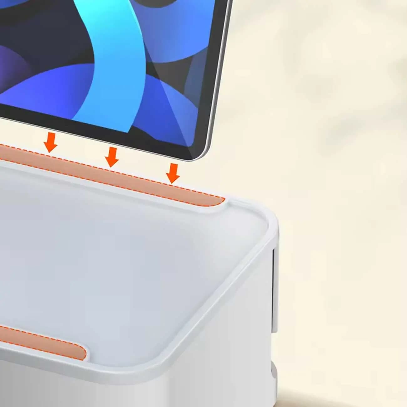 چند راهی برق و شارژر وایرلس الدینیو LDNIO SN5310W دارای 3 پورت — تصویر ۲