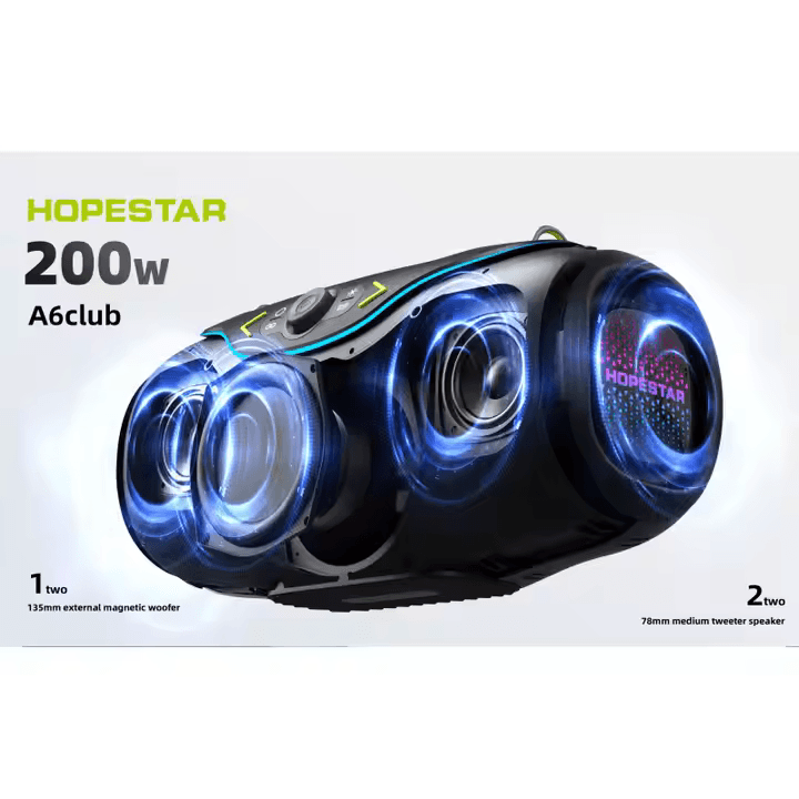 اسپیکر هوپ استار Hopestar A6 Club — تصویر ۵