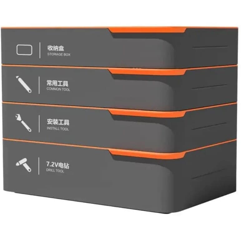 جعبه ابزار چندمنظوره شیائومی Xiaomi Deli H1001-ADEF Tool Box Home — تصویر ۶