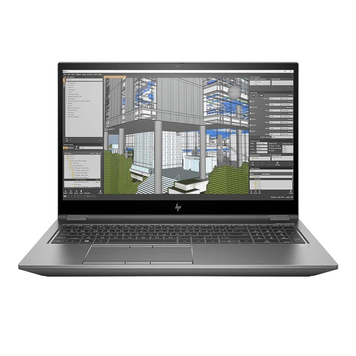 لپ تاپ اچ پی استوک ZBOOK FURY 15 G7 I7-10850H RAM 16 HARD 512 SSD 4GB T2000 لمسی 4k