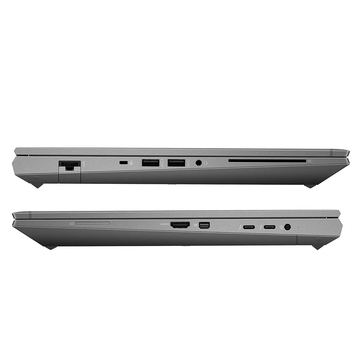 لپ تاپ اچ پی استوک ZBOOK FURY 15 G7 I7-10850H RAM 16 HARD 512 SSD 4GB T2000 لمسی 4k — تصویر ۲