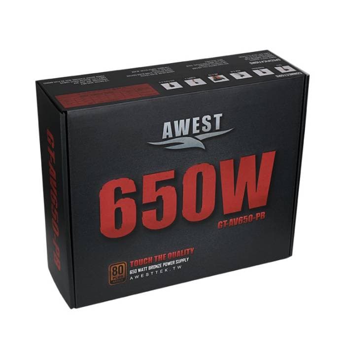 پاور کامپیوتر Awest مدل GT-AV650-PB — تصویر ۲