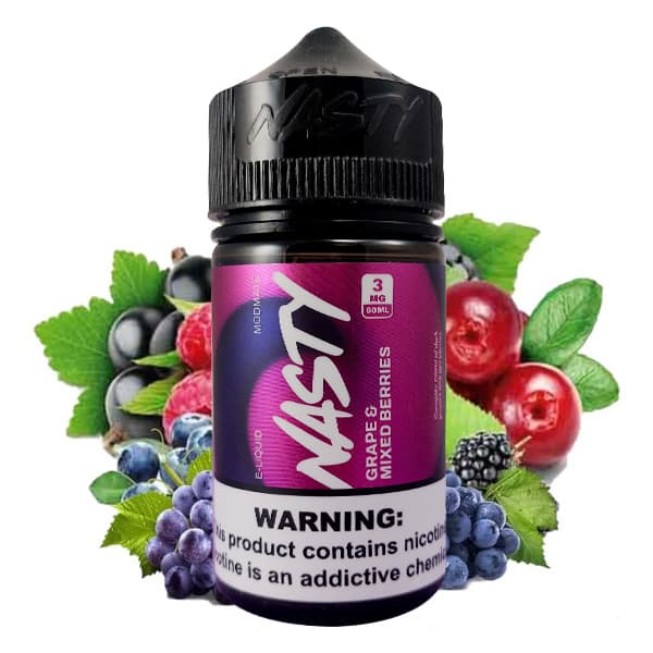 جویس انگور میکس بری نستی | NASTY Grape Mixed Berries MOD