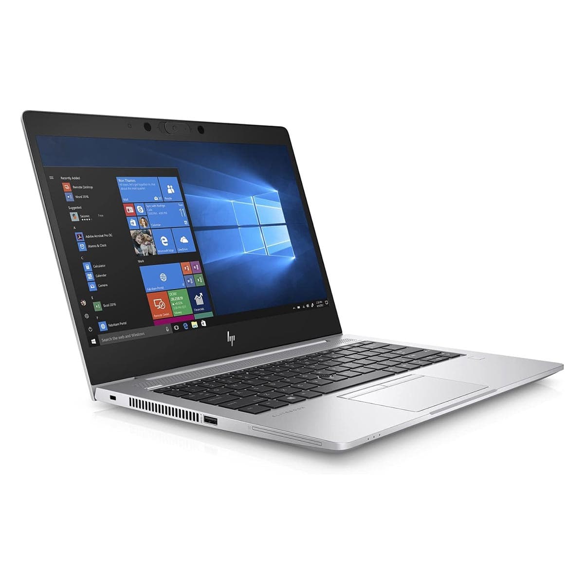 لپ تاپ استوک HP EliteBook 755 G5 RYZEN 5 pro-2300u ram 16 hard 256 ssd گرافیک 1 گیگ سیم کارت خور — تصویر ۲
