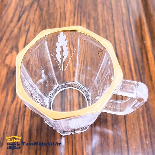 فنجان بلینک مکس استیج لب طلا b143 — تصویر ۲