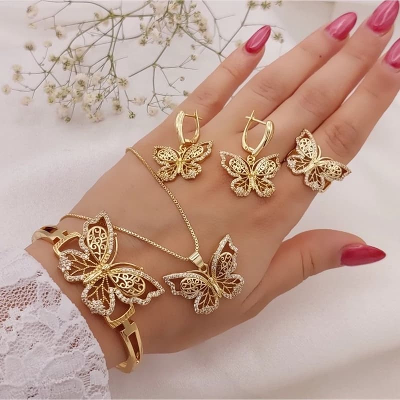 سرویس کامل پروانه استیل اصلی کپی طلا