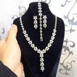 سرویس نقره ای طرح طلا سفید — تصویر ۲