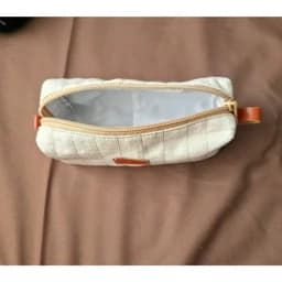 کیف لوازم آرایش پارچه ای دوخت مربعی کد 9جدید — تصویر ۴