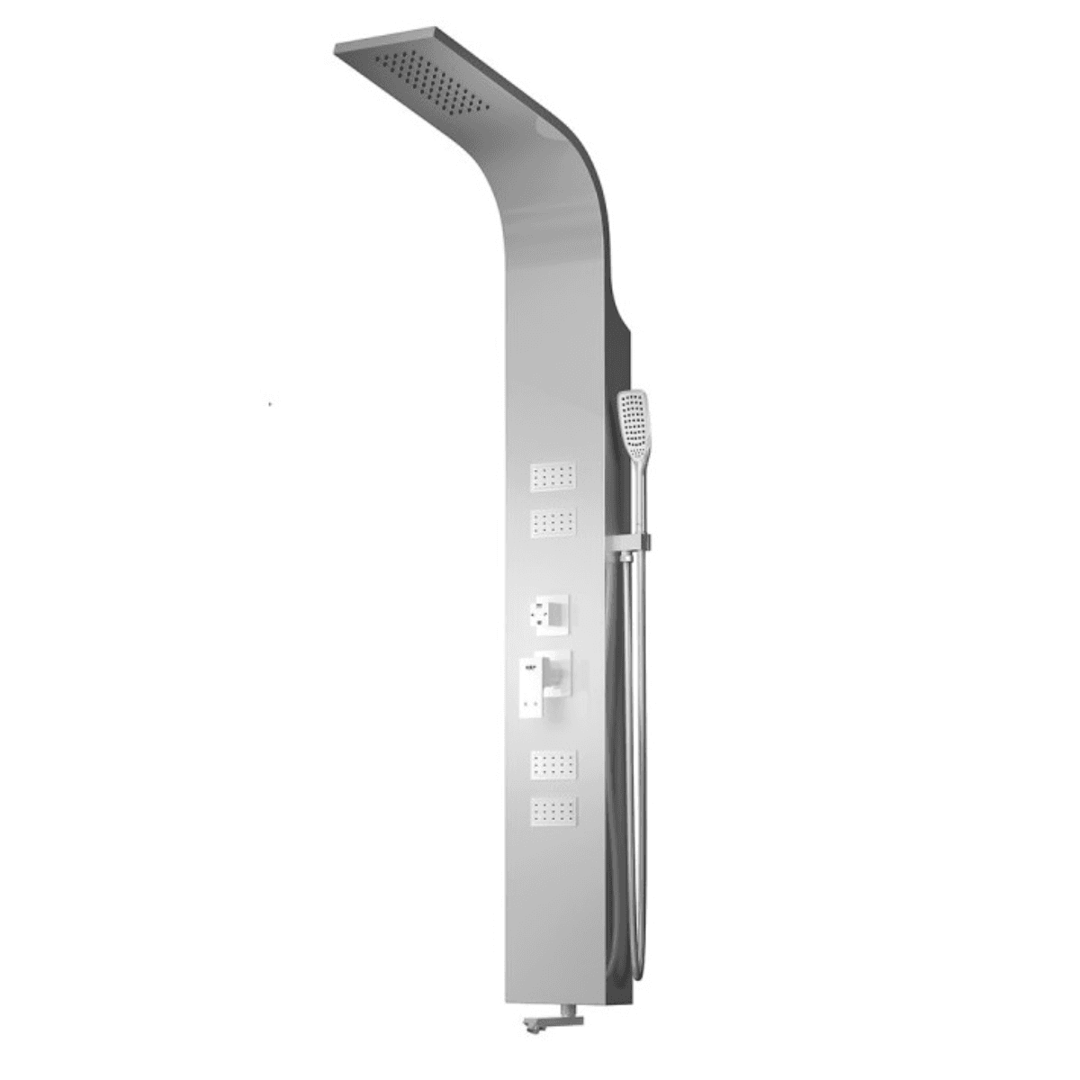 پانل دوش فریز شاور مدل R440 استیل خشدار (مات)