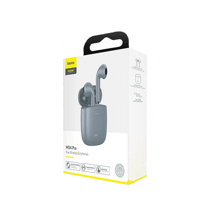 هدفون بی سیم بیسوس مدل W04 PRO — تصویر ۳