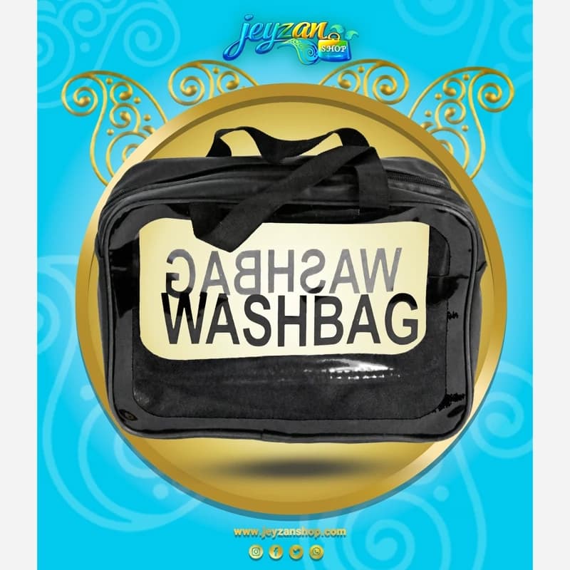 کیف ضد آب لوازم آرایش و پیرایش WASHBAG کد p03