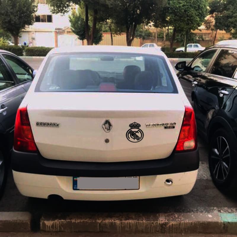 برچسب بدنه خودرو طرح رئال مادرید کد SR100 — تصویر ۲