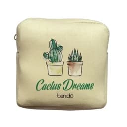 کیف لوازم آرایش زنانه مدل بندو طرح Cactus مجموعه 2 عددی — تصویر ۵