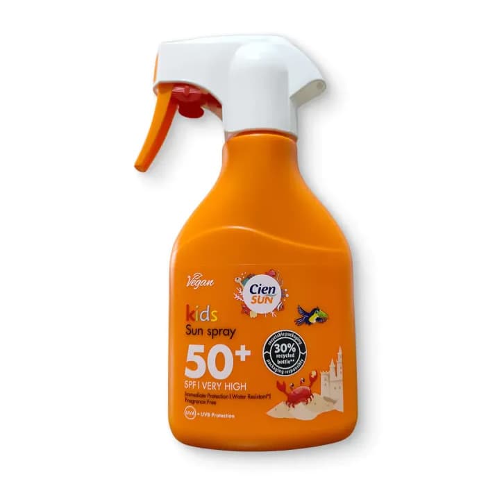 اسپری ضدآفتاب 250میل spf50 سین سان Cien sun