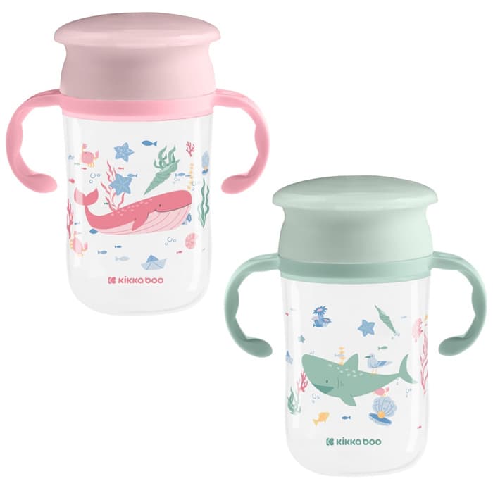 لیوان 360درجه 300 میل کیکابو Kikkaboo مدل Deep sea