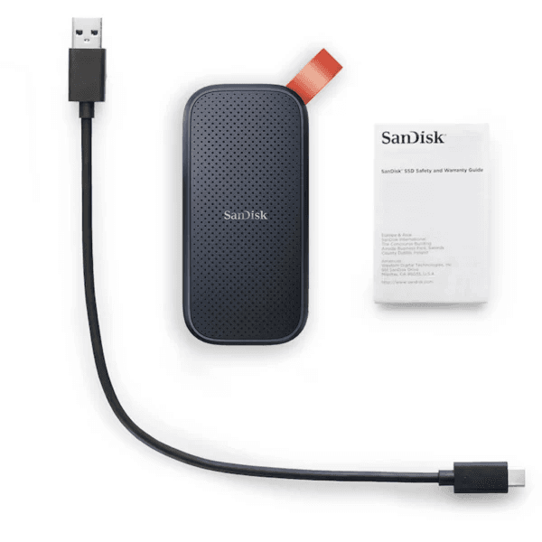 هارد اس اس دی اکسترنال سن دیسک مدل SDSSDE30-1T00-G26 Portable ظرفیت ۱ ترابایت — تصویر ۶