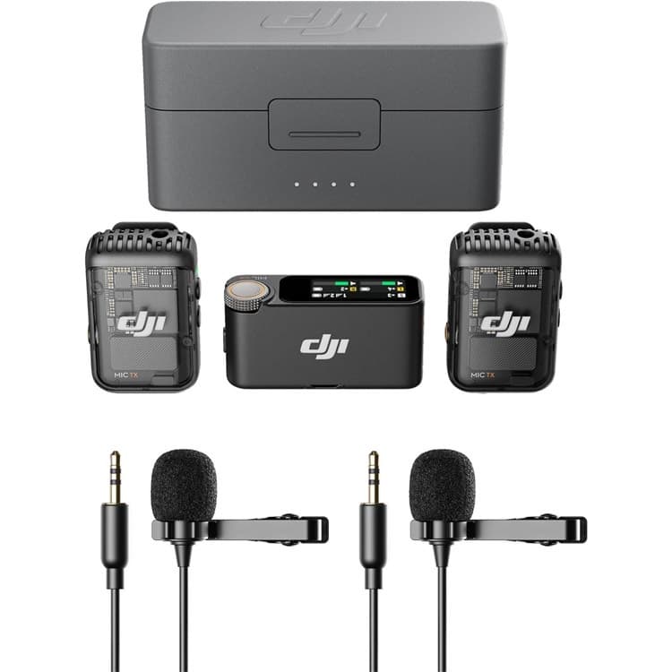 میکروفون دی جی آی (DJI Mic 2 (2 TX + 1 RX + Charging Case — تصویر ۴