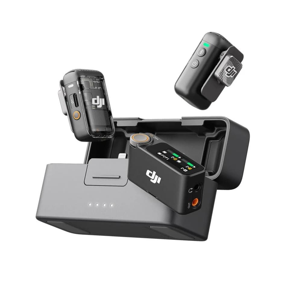 میکروفون دی جی آی (DJI Mic 2 (2 TX + 1 RX + Charging Case