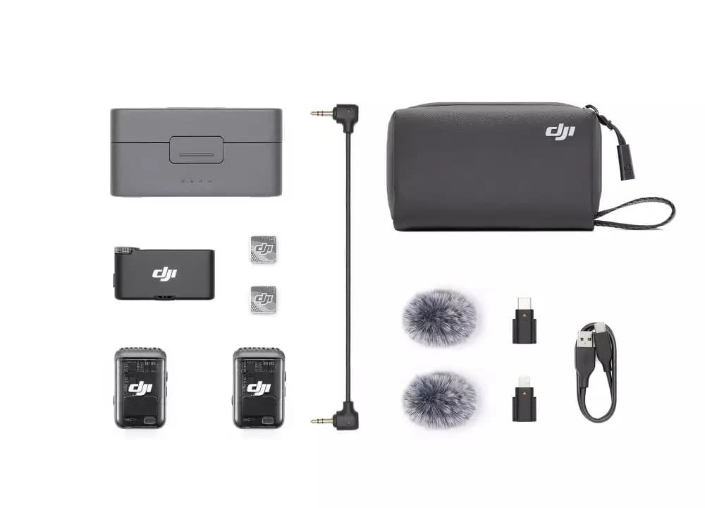 میکروفون دی جی آی (DJI Mic 2 (2 TX + 1 RX + Charging Case — تصویر ۳