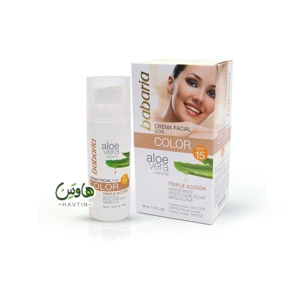 ضدآفتاب رنگی باباریا اسپانیا SPF15