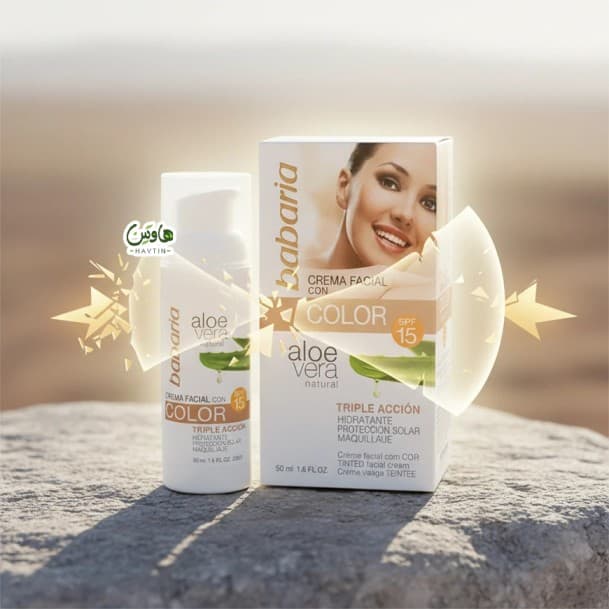 ضدآفتاب رنگی باباریا اسپانیا SPF15 — تصویر ۲