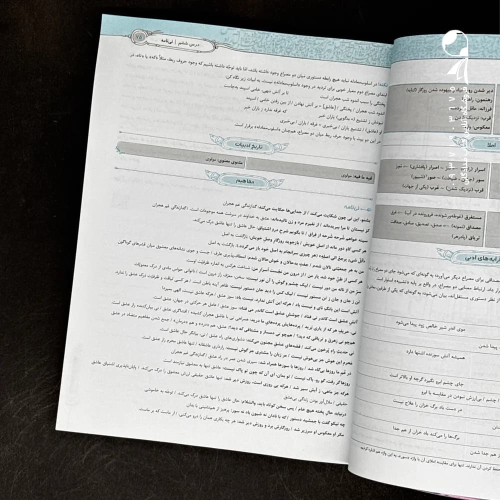 میکرو ادبیات فارسی دوازدهم گاج — تصویر ۳