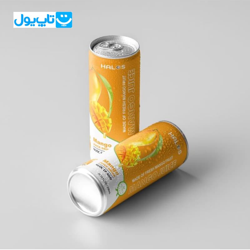 نوشیدنی هالوس Halos با طعم انبه حجم 330 میلیلیتر — تصویر ۲