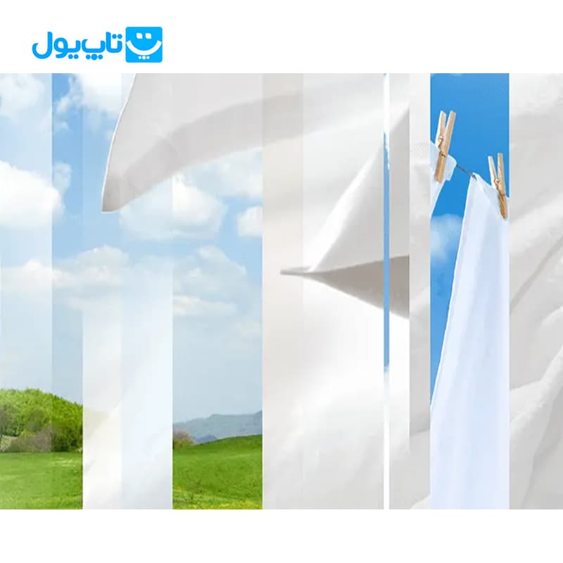 ژل خوشبوکننده هوا گلید Glade رایحه پارچه‌های تمیز Pure Clean Linen وزن 150 گرم — تصویر ۲