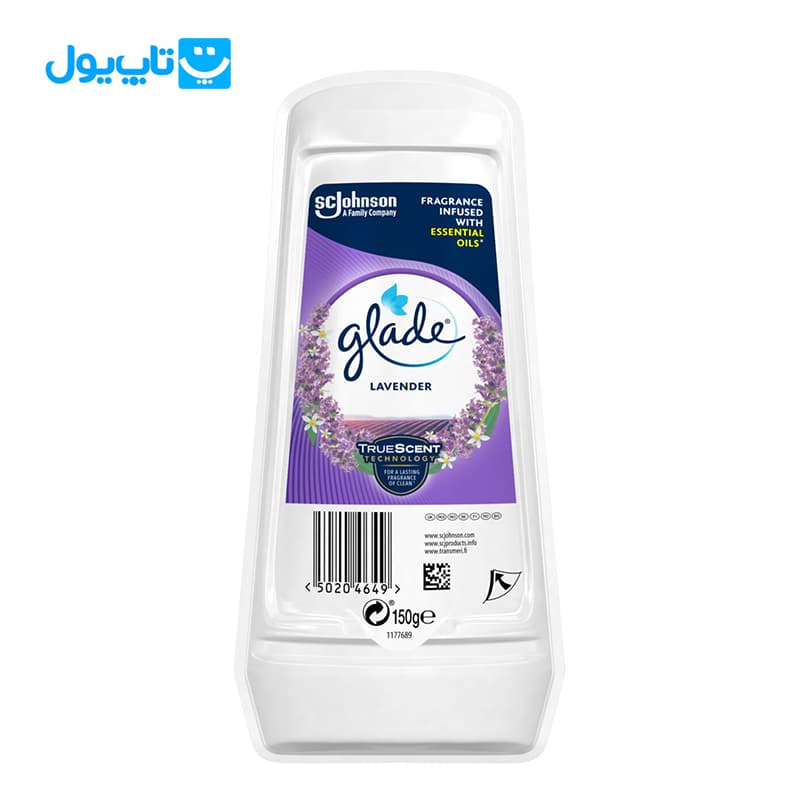 ژل خوشبوکننده هوا گلید Glade رایحه اسطوخودوس Lavender وزن 150 گرم