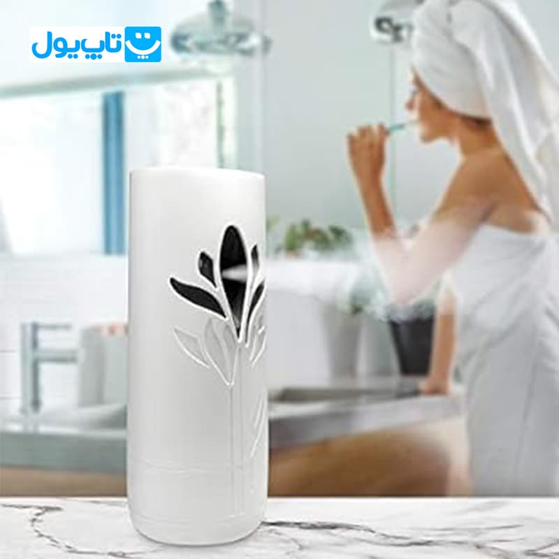 دستگاه خودکار خوشبوکننده هوا ایرویک Air Wick رایحه شکوفه گیلاس و گل ختمی — تصویر ۳