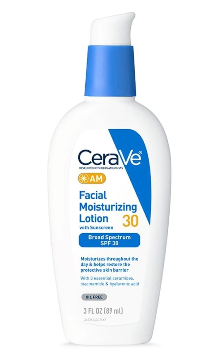 لوسیون مرطوب کننده روز SPF30 سراوی CeraVe AM Facial Moisturizing Lotion SPF 30 Oil-Free