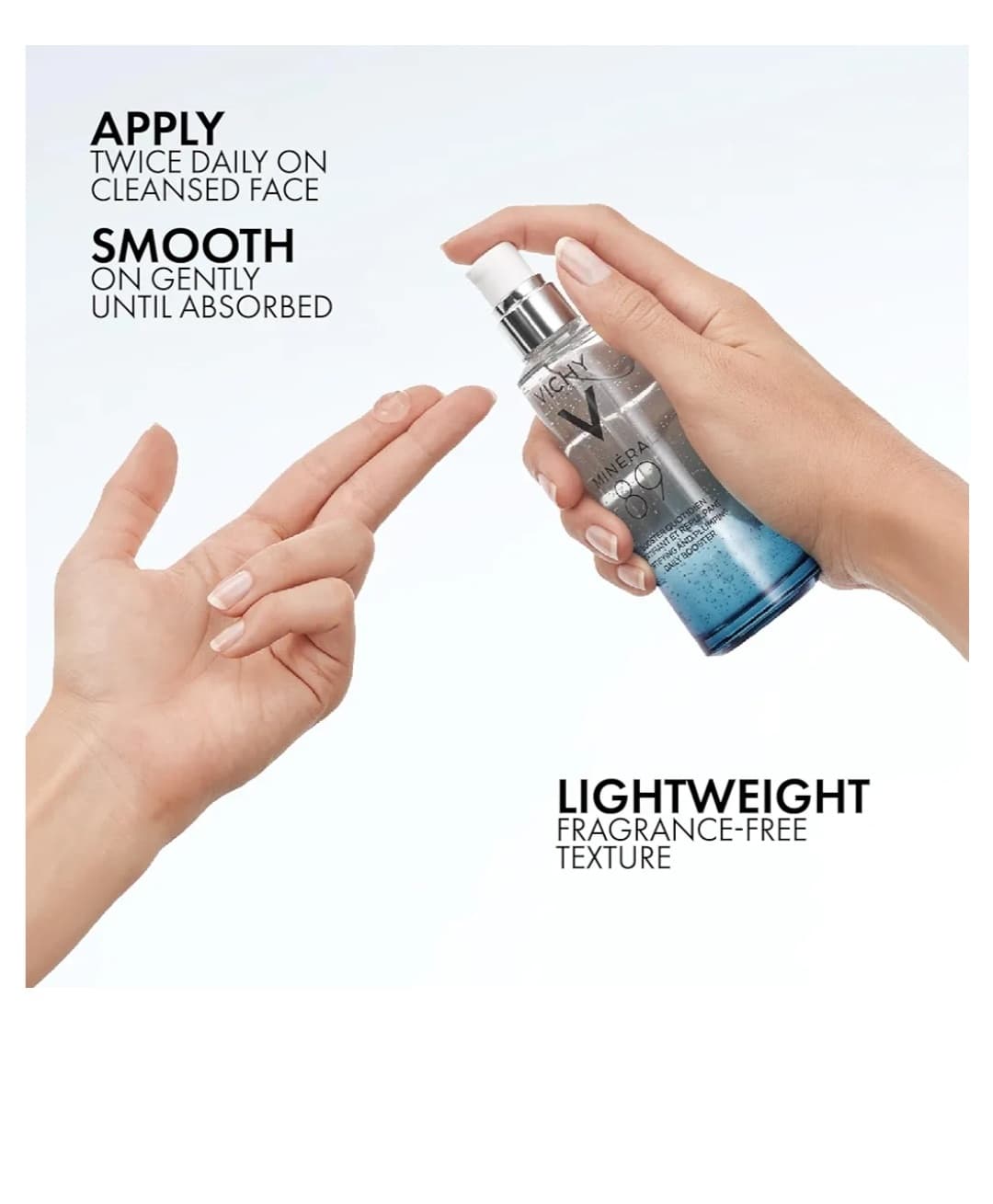 سرم آبرسان مینرال 89 ویشی Vichy Mineral 89 Fortifying and Plumping Daily Booster 50ml — تصویر ۷