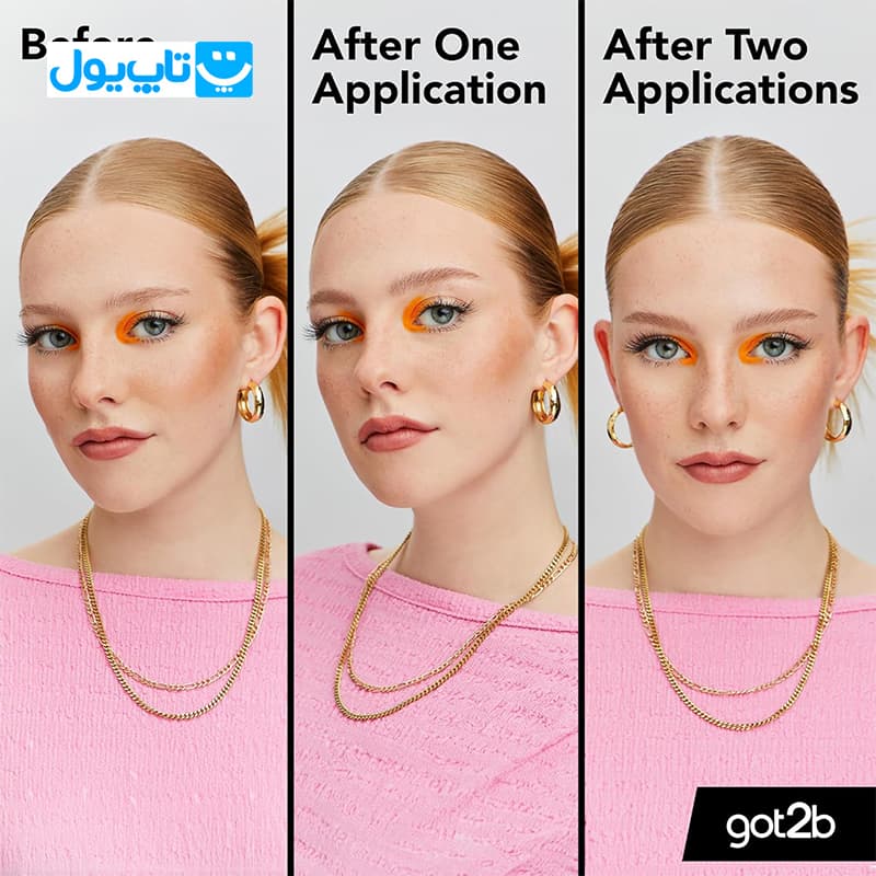 ژل ابرو و خط مو گات تو بی Got2b مدل Glued رنگ قهوهای تیره تا مشکی حجم 16 میلیلیتر — تصویر ۴
