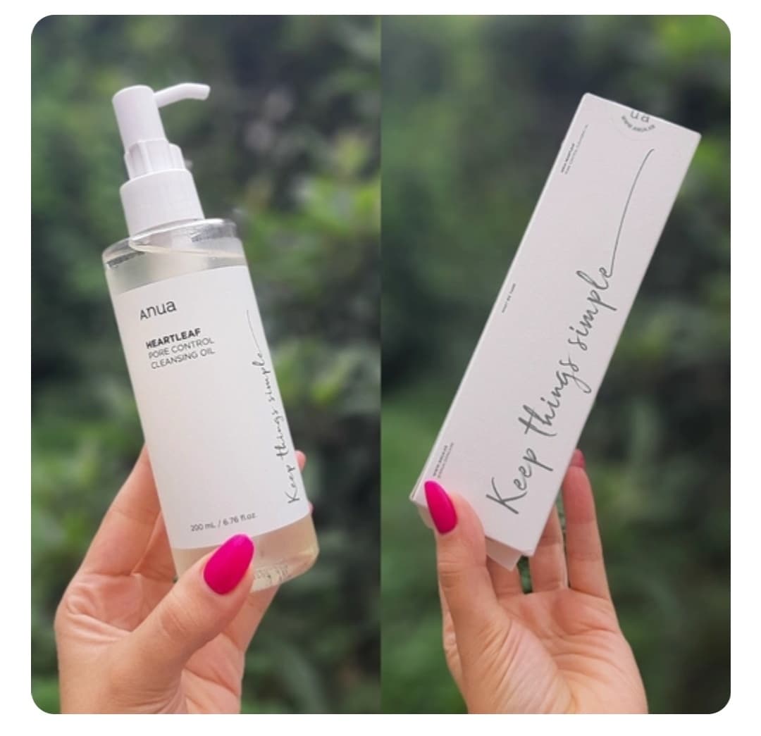 روغن پاک کننده و کنترل منافذ آنوا (Anua Heartleaf Pore Control Cleansing Oil) — تصویر ۲