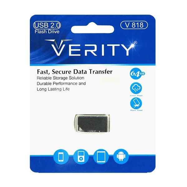 فلش 64 گیگ VERITY مدل 818