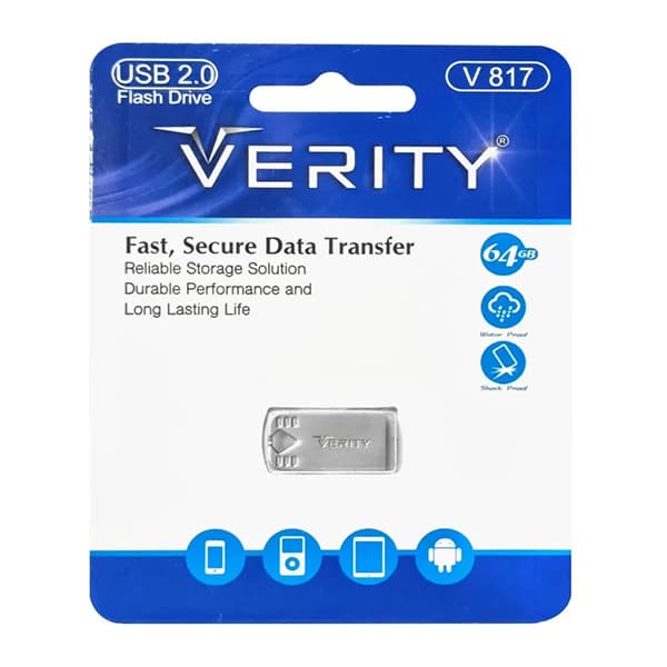 فلش 64 گیگ VERITY مدل 817 — تصویر ۲