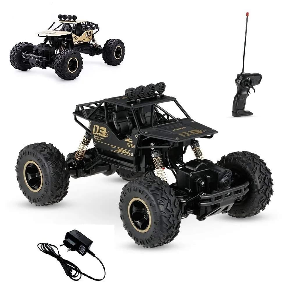 ماشین کنترلی آفرود فلزی (دودزا) rock crawler آیتم 2096 — تصویر ۴
