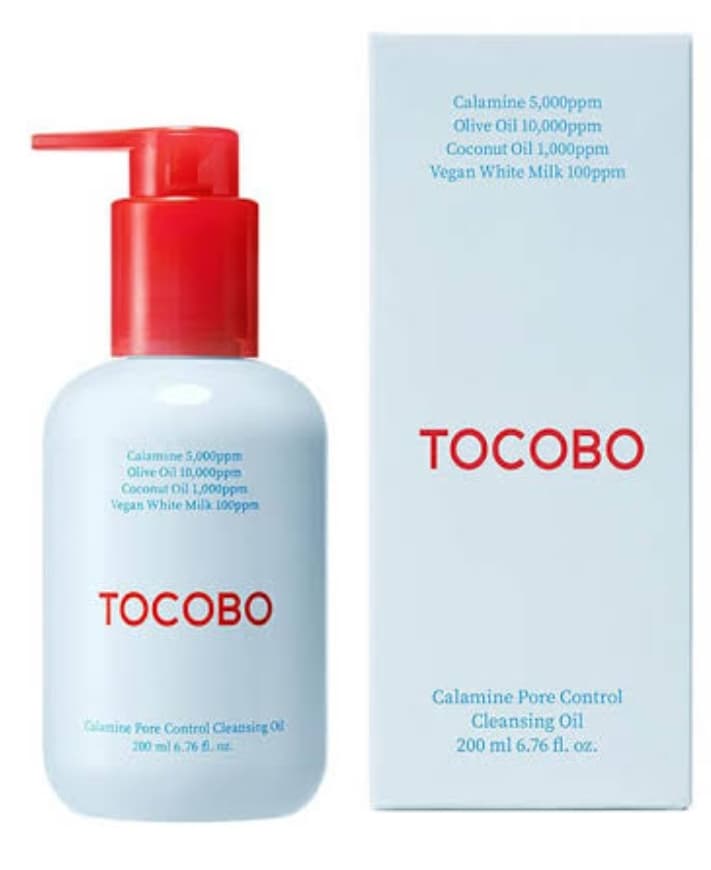 روغن پاک کننده منافذ کالاماین توکوبو / TOCOBO Calamine Pore Control Cleansing Oil – 200ml